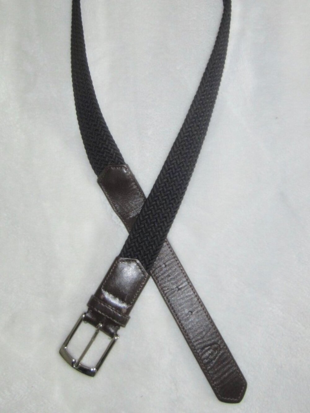 HOLDERNESS & BOURNE The Fisher Belt Navy Men’s 38 - Picture 4 of 12
